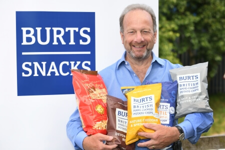 David Nairn, Managing Director of Burts Snacks