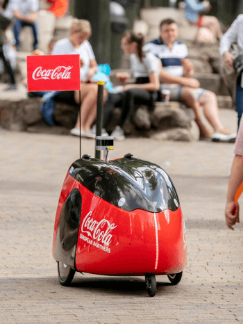 Coca Cola robot