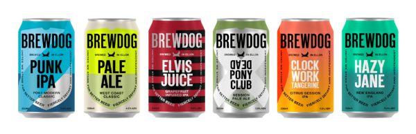 brewdog beer cans