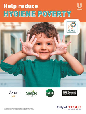 Unilever-Tesco-Hygiene-Poverty