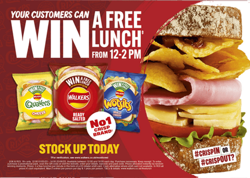 walkers-free-lunch