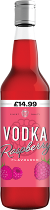 SPAR-raspberry-flavoured-vodka