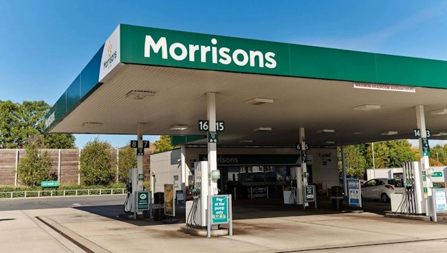 Morrisons-forecourt