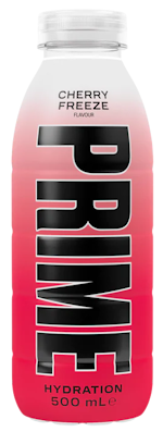 Prime cherry freeze drink Aldi