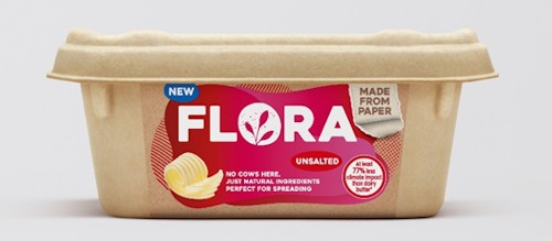 Upfield plastic-free tub flora