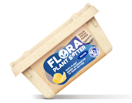 Flora-plant-paper-tub