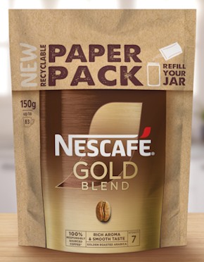 Nescafé-paper-refill-pack