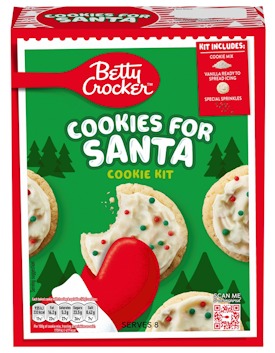 Betty Crocker Cookies For Santa Cookie Kit