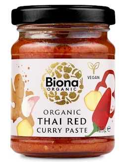 Biona Thai Red Curry Paste