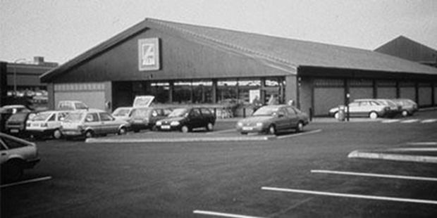 Aldi’s first store in Stechford, Birmingham