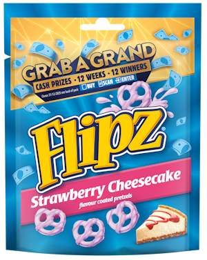 Flipz-Strawberry-Cheesecake