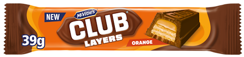 McVitie’s Club Layers Orange