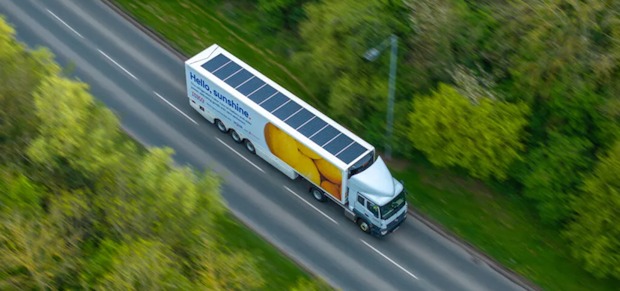 Tesco-Solar-powered-lorry
