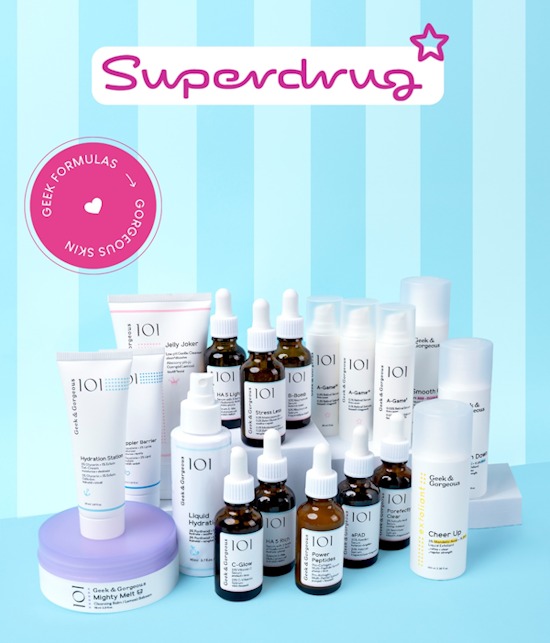 Geek&Gorgeous-Superdrug