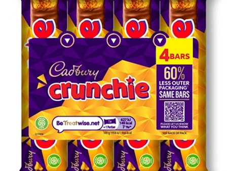 Cadbury-Crunchie-plastic-reduction-packaging