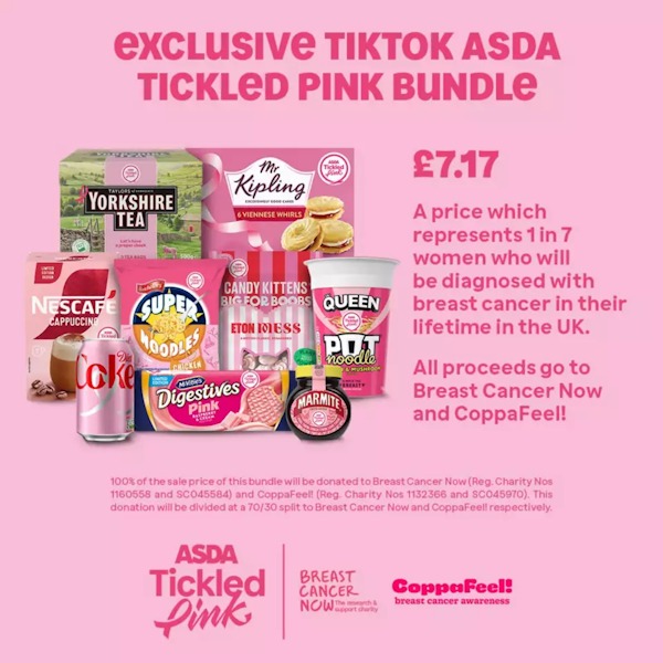 Asda - TikTok - Tickled Pink