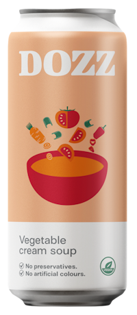Dozz Soup in a can