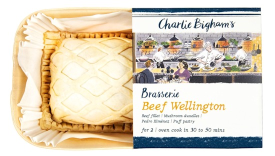 Charlie Bighams Brasserie range Beef Wellington