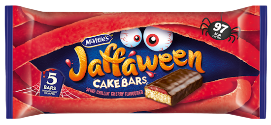 Jaffaween Cake Bars