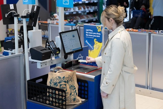 Lidl Self Scan Checkout
