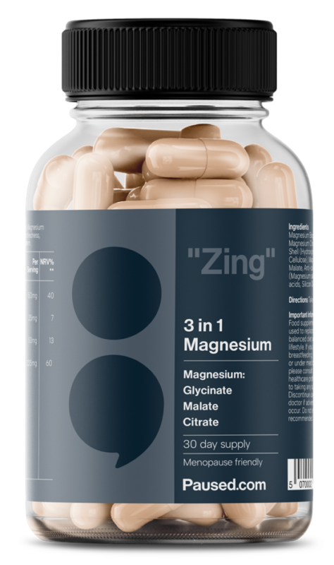 Paused.com Magnesium 3 in 1 Complex