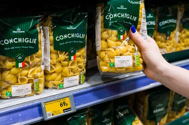 Morrisons electronic shelf labels ESLs